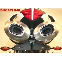 Support de plaque R&G Racing 848 2008-2014 / 1098 / S / R 07/11 / 1198 2008-2013