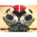 Support de plaque R&G Racing DUCATI 848 1098 1198