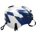 Tapis de reservoir BAGSTER APRILIA TUONO 2007-2008 blanc/bleu