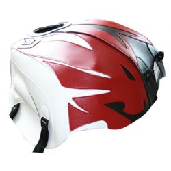 Tapis de reservoir BAGSTER APRILIA TUONO / RSV 1000 2007-2008 blanc/rouge/noir lion