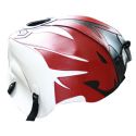 Tapis de reservoir BAGSTER APRILIA TUONO 2007-2008 blanc/rouge/noir lion