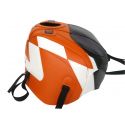 Tapis de reservoir BAGSTER APRILIA TUONO 2006 noir/orange/blanc