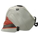 Tapis de reservoir BAGSTER APRILIA TUONO 2004 gris clair/deco rouge