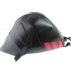 Tapis de reservoir BAGSTER APRILIA RSV MILLE 2003 NOIR/BANDE ROUGE/DECO ANTHRACITE