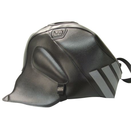 Tapis de reservoir BAGSTER APRILIA RSV MILLE 2002 NOIR/BANDE ACIER