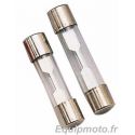 Fusibles en Verre 5 pièces 10 amp / 30 mms long