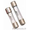 Fusibles en Verre 5 pièces 10 amp / 30 mms long 0