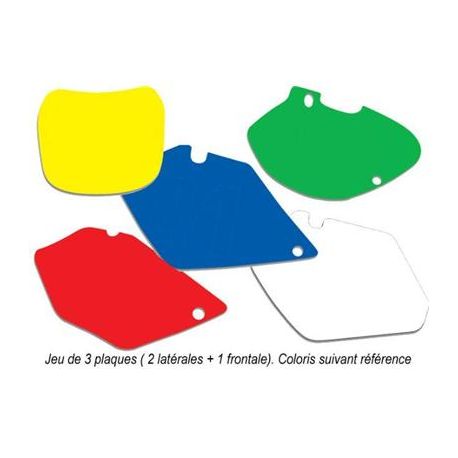 Fonds de plaques enduro YAMAHA WR250F 2005-2006