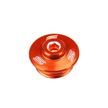 Bouchon supérieur carter d'huile SCAR orange OFP500