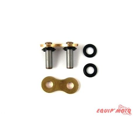 Maillons de chaine de moto à riveter pas 530ZVM ZJ