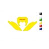 Fonds de plaque BLACKBIRD moto cross enduro SHERCO SEF SEF-R 0
