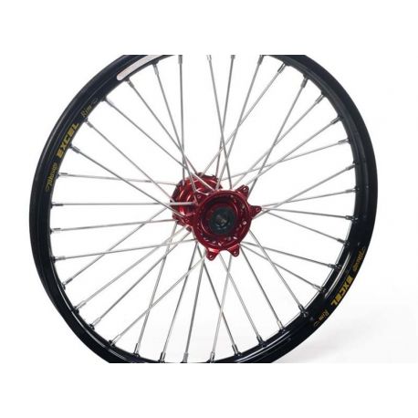 Jante HAAN WHEELS mx enduro moto HONDA CRF150R 2007-2016 grande roue arriere moyeu rouge