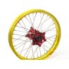 Jante HAAN WHEELS mx enduro moto SUZUKI RM125-250 1999-2008 avant jaune moyeu rouge 0