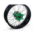 Jante HAAN WHEELS supermotard moto KAWASAKI KX125-250 2003-2005 arriere moyeu or