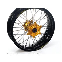 Roue arrière complète supermotard HAAN WHEELS SUZUKI RMZ 250 RMZ 450 17x5,00x36T