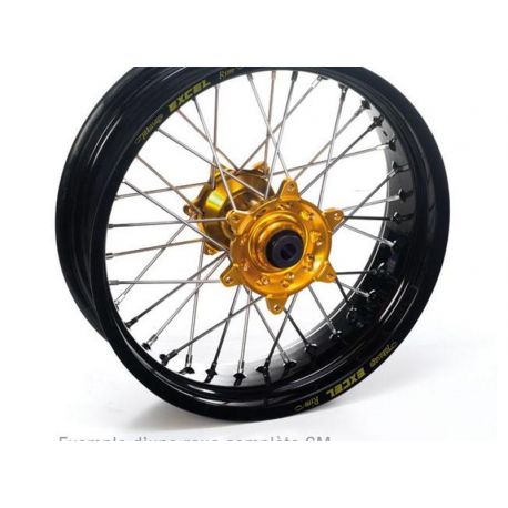 Jante avant HAAN WHEELS supermotard YAMAHA YZ 125 YZ 250 YZF 250 YZF 450 FANTIC XXF XEF