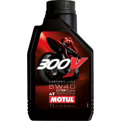 Huile Motul 100% synthèse 300 V 5w40 1 Litre