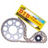 Kit Chaine DID standard MZ 125 RT/CLASSIC/BASIC 03- roues à batons 0