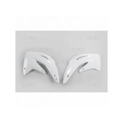 Ouies de radiateurs UFO blanc HONDA CR85 03/13
