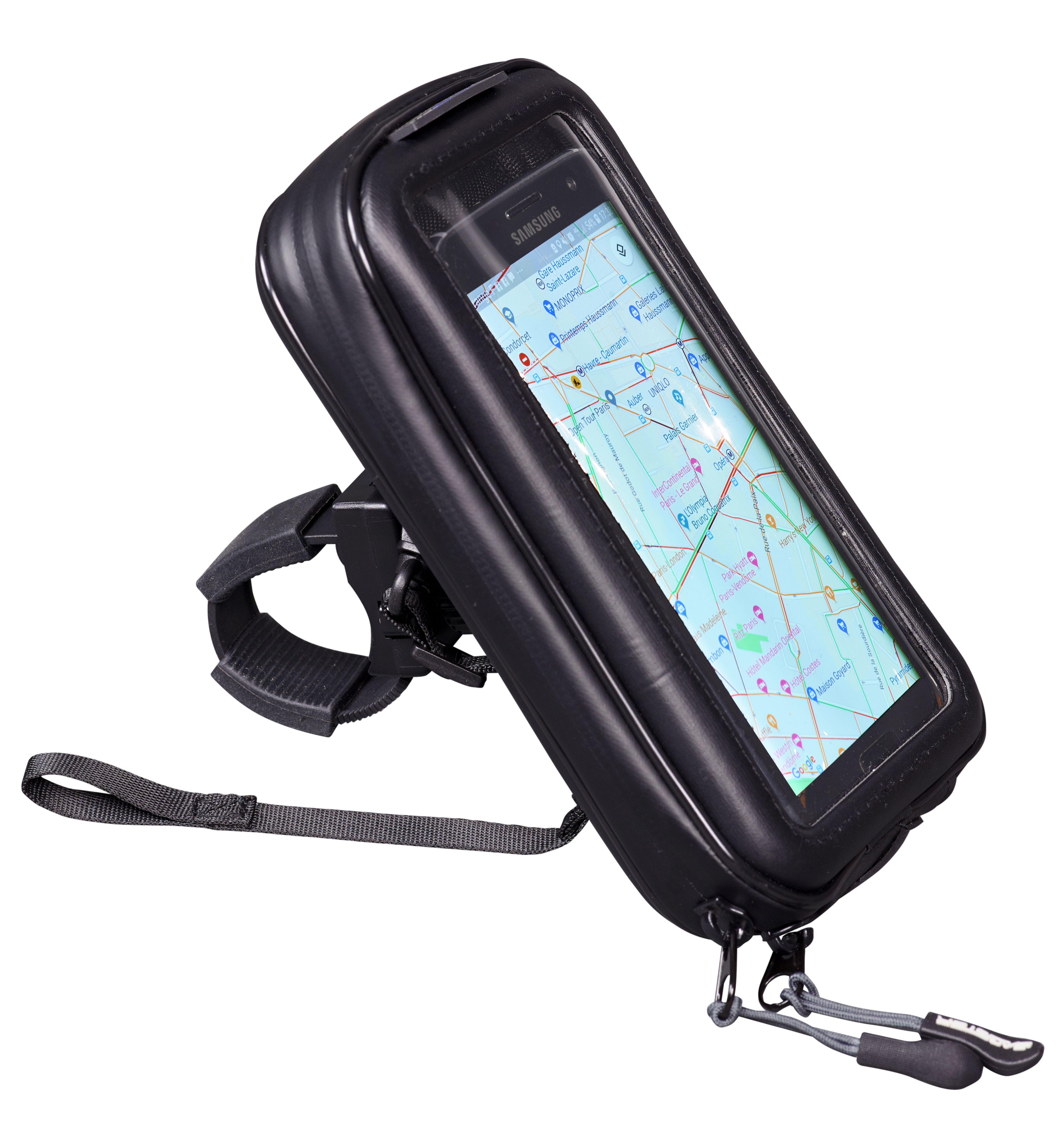 Support smartphone SH10 Sacoche téléphone 6,3 pour guidon moto