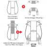 Support sacoche BAGSTER MAGNETIC TABS 5