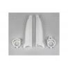 Protections de fourche moto cross UFO KAWASAKI KX 125 KX 250 KX 500 1996 à 2003 0