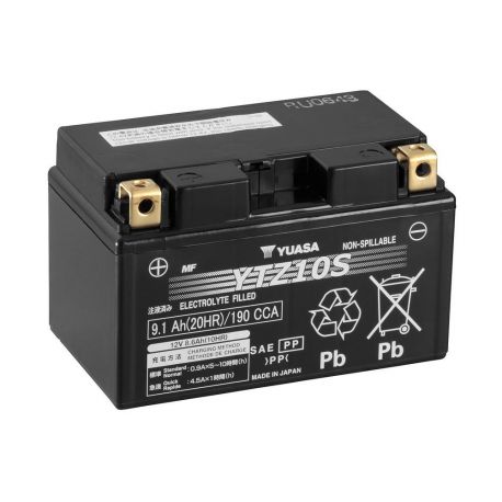Batteries moto YUASA YTZ10S