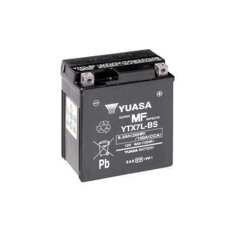 Batteries moto YUASA YTX7L-BS