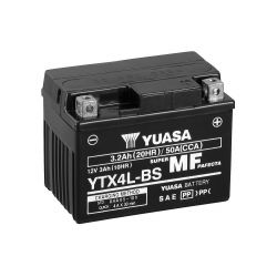 Batterie moto YUASA sans entretien YTX4L-BS