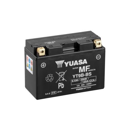 Batteries moto YUASA YT9B-BS
