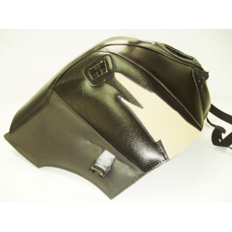 Tapis de reservoir BAGSTER HONDA XL600V TRANSALP 1997-2000 NOIR/CHAMPAGNE/ESPACE