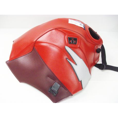 Tapis de reservoir BAGSTER HONDA XL600V TRANSALP 1997-2000 ROUGE/GRIS CLAIR/BORDEAUX FONCE