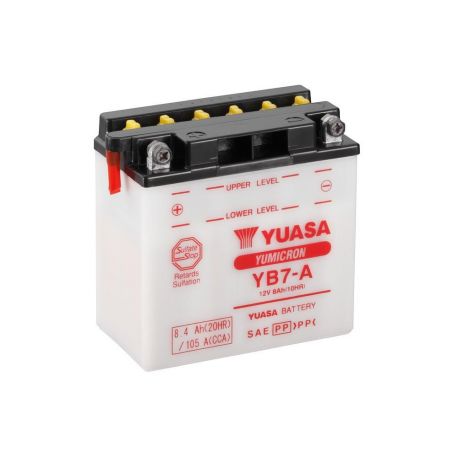 Batteries moto YUASA YB7-A