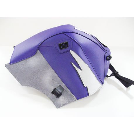 Tapis de reservoir BAGSTER HONDA XL600V TRANSALP 1997-2000 VIOLET FONCE/ACIER
