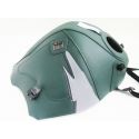 Tapis de reservoir BAGSTER HONDA XL600V TRANSALP 1999-2000 VERT FONCE/POINTE ACIER