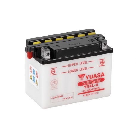 Batteries moto YUASA YB4L-A