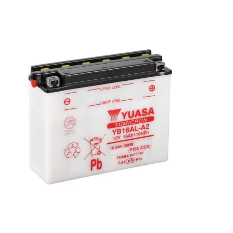 Batteries moto YUASA YB16AL-A2