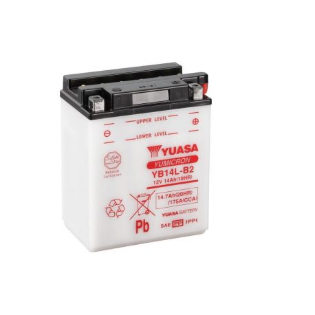 Batteries moto YUASA YB14L-B2