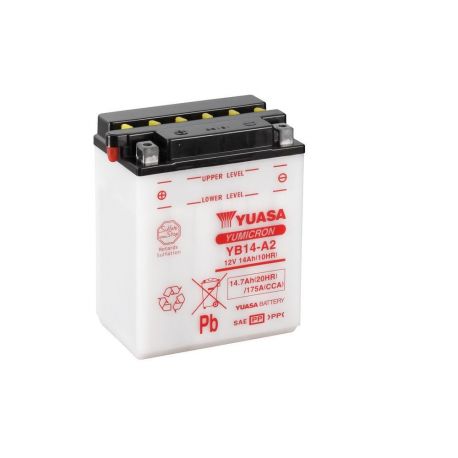 Batteries moto YUASA YB14-A2