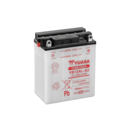 Batteries moto YUASA YB12AL-A2