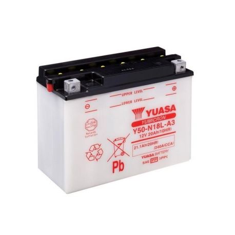 Batteries moto YUASA Y50-N18L-A3