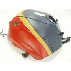 Tapis de reservoir BAGSTER HONDA CBR1000F 1993 MARINE/ROUGE/BANDE OR