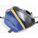 Tapis de reservoir BAGSTER HONDA CBR1000F 1989-1999 NOIR/BLEU/BANDE OR