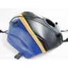 Tapis de reservoir BAGSTER HONDA CBR1000F 1989-1999 NOIR/BLEU/BANDE OR 0