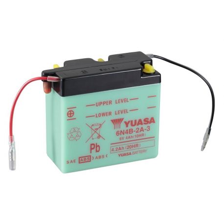 Batteries moto YUASA 6N4B-2A-3