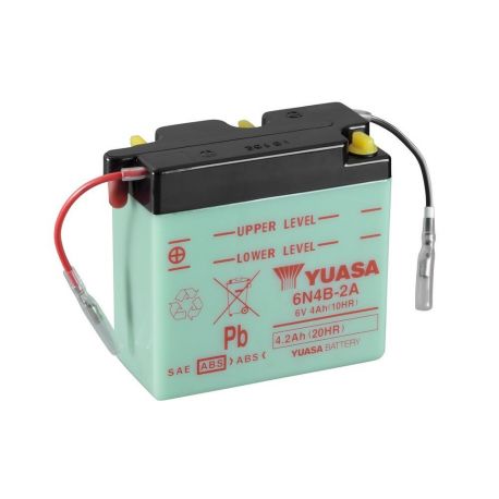 Batteries moto YUASA 6N4B-2A