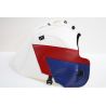 Tapis de reservoir BAGSTER HONDA XRV750 AFRICA TWIN 1990-1992 BLANC/POINTES ROUGE/BLEU 0