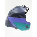 Tapis de reservoir BAGSTER HONDA XRV750 AFRICA TWIN 1990-1992 MARINE/POINTE LILAS/EUCALYPTUS