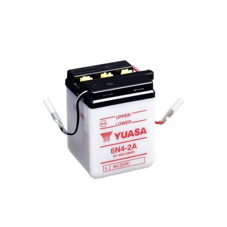 Batteries moto YUASA 6N4-2A