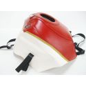Tapis de reservoir BAGSTER HONDA CBR600F / SPORT 1991-1992 ROUGE/BLANC/LISERE OR